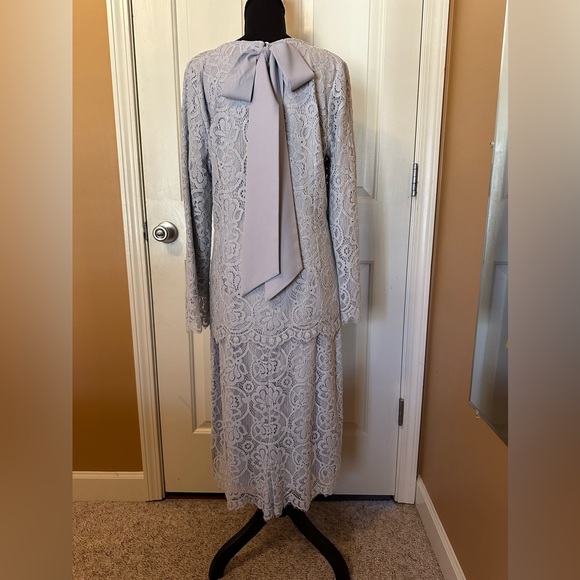 Dainty Jewells Lace Top in Soft Light Blue - Picture 2 of 12